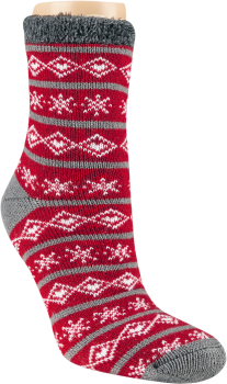 Preview: RS. Harmony 12800 Kuschelsocken "WEIHNACHTSZEIT" rot 35-38, 39-42
