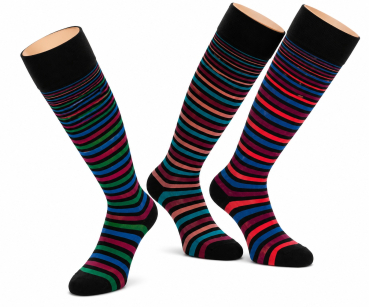 3 Paar RS. Harmony 12985 BAMBUS Kniestrümpfe RINGEL 35-38, 39-42