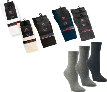 Preview: RS. Harmony 13311 LADY STRUMPF 9er Pack 35-38, 39-42 natur melange