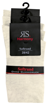 RS. Harmony 13311 LADY STRUMPF 9er Pack 35-38, 39-42 natur melange