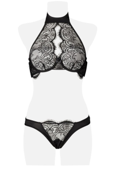 GREY VELVET 15119 Set Neckholder BH & Tanga S - XL