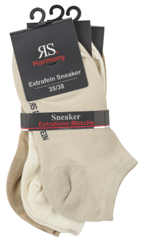 RS. Harmony 15230 LADY SNEAKER 9er Pack 35-38, 39-42 naturtöne