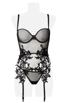 GREY VELVET 15234 Straps Set Top & String XS - XXL