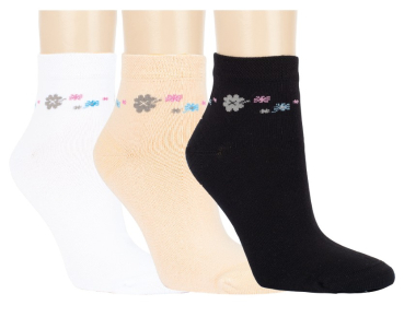 3 Paar RS. Harmony 15248 BAMBUS Socken / Kurzstrumpf 2 Größen