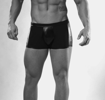 GERONIMO Pant mit Lederoptik und DekorÖsen seitlich S - XXL div. Farben 1840b25