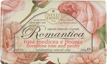 NESTI DANTE Seife ROMANTICA - Rose / Pfingstrose