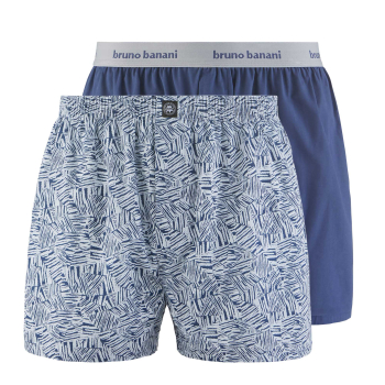 BRUNO BANANI 2er Pack Boxershorts ENTHUSIAST 22012448-4514 hellgrau