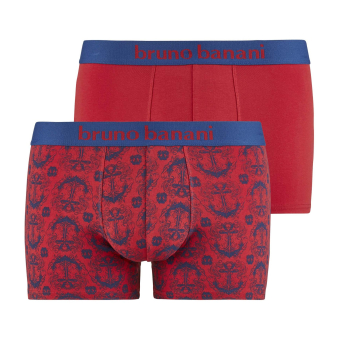 BRUNO BANANI 2er Pack Pant / Short NAUTICS 22012686-4797 rot