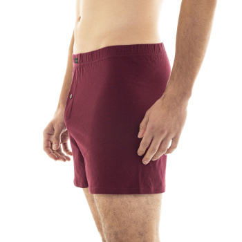 BRUNO BANANI 2er Pack Boxershorts LOOSE Fit 22012691-4804 portweinrot schwarz