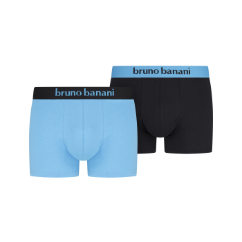 BRUNO BANANI 2er Pack Pant / Short FLOWING S - XXXL cyanblau 3160