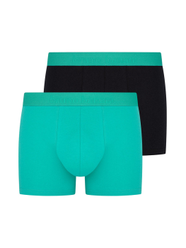 BRUNO BANANI 2er Pack Pant / Short FLOWING S - XXXL smaragdgruen 3297