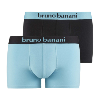 BRUNO BANANI 2er Pack Pant / Short FLOWING S - XXXL eisblau 4788