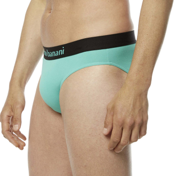 BRUNO BANANI 2er Pack Slip FLOWING S - XXXL seegrün 4790