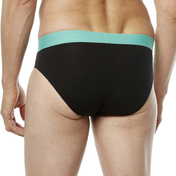 BRUNO BANANI 2er Pack Slip FLOWING S - XXXL seegrün 4790