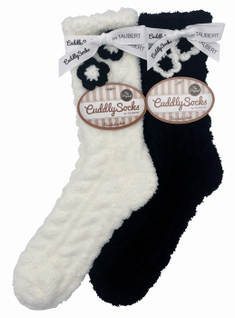 TAUBERT 232133588 KUSCHELSOCKEN 1 Paar FLOWERS 2 Farben