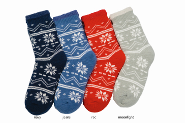 Preview: TAUBERT 762241588 KUSCHELSOCKEN dick SELMA 1 Paar in 4 Farben