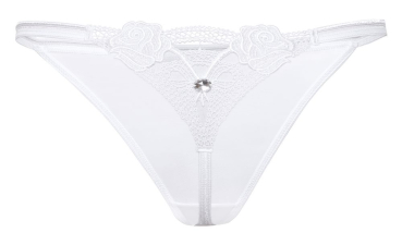 RÓZA 10111 String LEA weiss S-XL