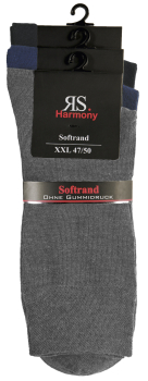 3 Paar RS. Harmony 31043 Socken / Strümpfe Übergröße XL 47-50
