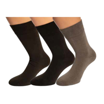 3 Paar RS. Harmony 31211 Herrenstrumpf braun 39-42, 43-46