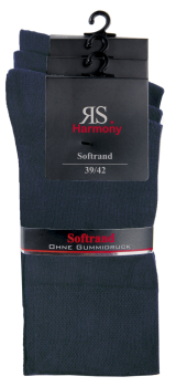 9 Paar RS. Harmony 31213 EXTRA STRUMPF "MARINE" 39-42, 43-46