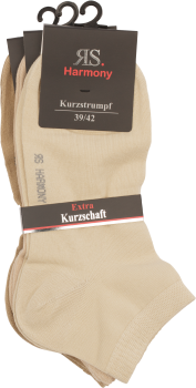 Preview: 9 Paar RS. Harmony 35200 Kurzstrumpf naturtöne 39-42, 43-46