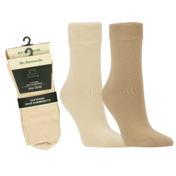 2 Paar RS. Harmony 41010 Strümpfe/Socken, natur 35-38, 39-42, 43-46