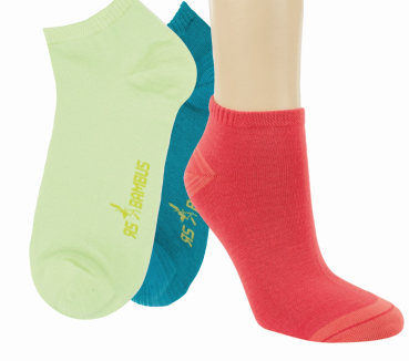 3 Paar RS. Harmony 43029 BAMBUS Sneaker 3 Größen