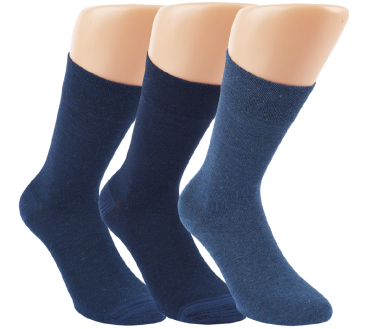 9 Paar RS. Harmony 43061 BAMBUS Strümpfe jeans melange 3 Größen