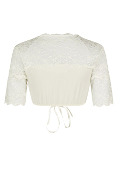 Preview: NINA von C. 48463971 Dirndl Bluse MARTINA halbarm Gr. 34-44 champagner