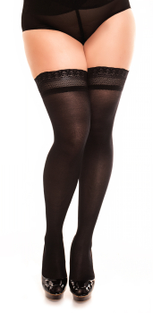 GLAMORY Vital 40 Halterlose Strümpfe schwarz Gr. 40 - 62 G-50114
