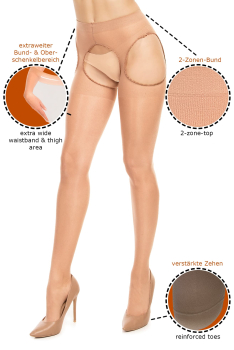 GLAMORY Plaisir Ouv. 20 Feinstrumpfhose G-50121