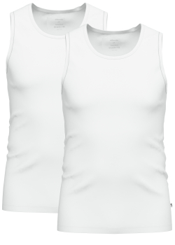 SEIDENSTICKER 51008 Tank Top / Unterhemd ärmellos 2er Pack M - XXL weiss