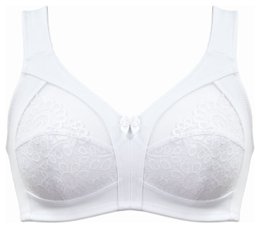 NATURANA 5515 Soft BH mit Spitze 80 - 105, B - F weiß light beige