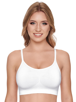 SUSA ❤ Wellness Bustier 5553 weiß 003 ❤ mit Schale S - XL