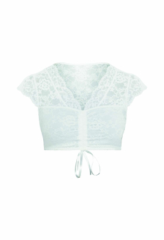 SUSA 5567 Dirndlbluse kurzarm Gr. 30 - 44 ivory 002
