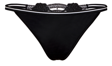 RÓZA 10038 String LEA schwarz S-XL