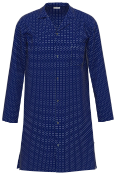 SEIDENSTICKER 61016 Herren Nachthemd lang 48-60 navy 23