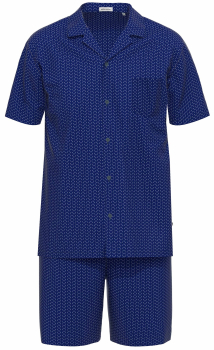 SEIDENSTICKER 61018 Schlafanzug / Pyjama kurz 48-60 navy 23