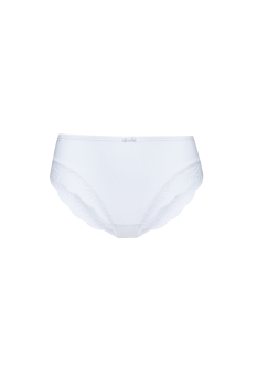 SUSA 701 Slip/Hipster mit Spitze Wiesn Zauber / Nizza 36 - 46 weiß 003