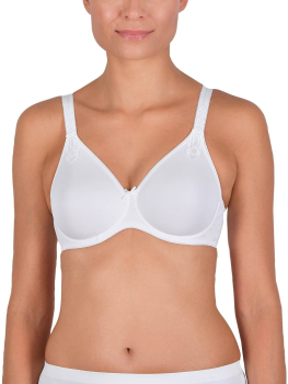 NATURANA 7208 Minimizer Bügel BH mit Schale 75 - 95, B - F weiß schwarz