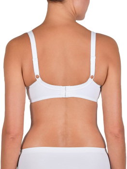 NATURANA 7208 Minimizer Bügel BH mit Schale 75 - 95, B - F weiß schwarz