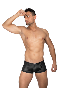 EROS VENEZIANI Herren Pant / Boxer / Hip 7284E schwarz
