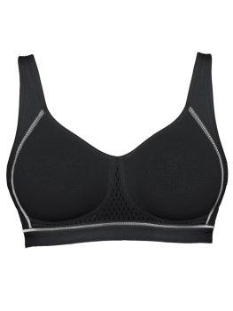 SUSA 90C Sonderpreis Sport BH Medium Support 7316 schwarz ohne Bügel