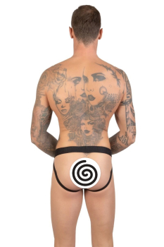 Preview: EROS VENEZIANI Herren Jock String 7440 schwarz