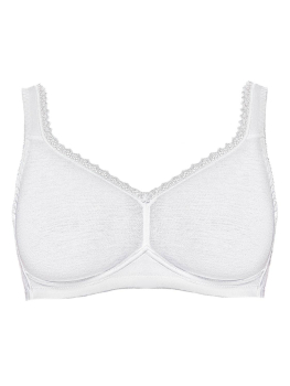 SUSA ❤ Soft-BH 7758 weiss ❤ gemoldet ohne Bügel 75-95, A-E ORGANIC COTTON 003