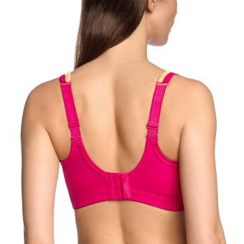 Preview: SUSA Sport BH High Support ❤ 7897 ❤ ohne Bügel 70 - 105, A - G Cup SCHWARZ-PINK 244