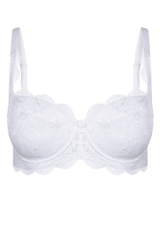 Preview: SUSA 75D Sonderpreis Dirndl BH 8033 mit Bügel und Schale/Push Up weiß