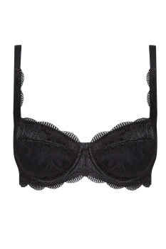 SUSA 85B SONDERPREIS Dirndl BH 8033 mit Bügel und Polster schwarz 004