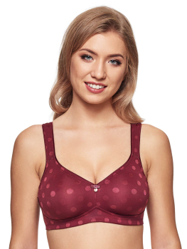 SUSA ❤ Soft-BH 8144 RHODOS ❤ gemoldet, ohne Bügel 70 -105, B - F,  graphit, skin, ruby red