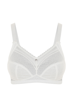 SUSA 8241 Soft BH mit Spitze ohne Bügel 75-105, B-F ivory 002